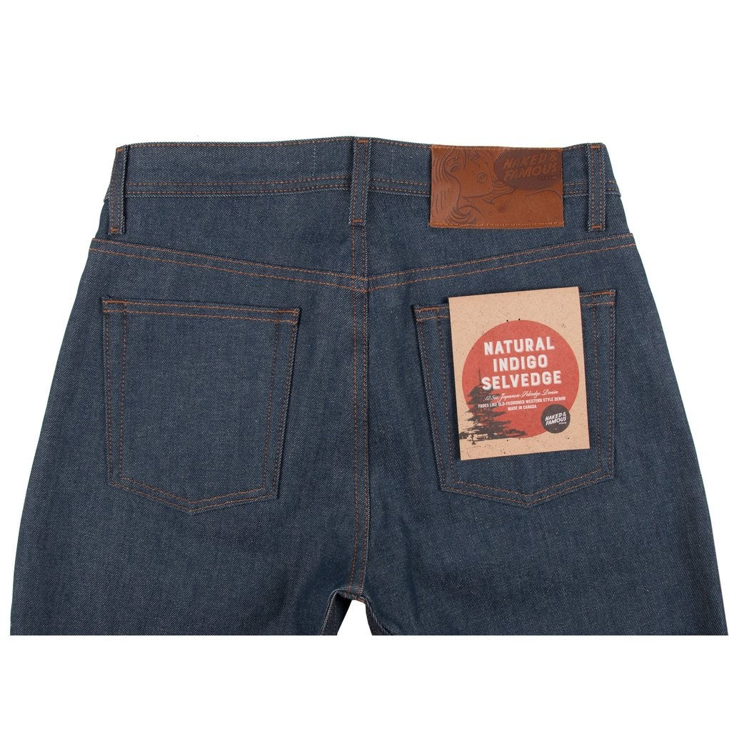 NAKED & FAMOUS NATURAL INDIGO, WEIRD GUY FIT