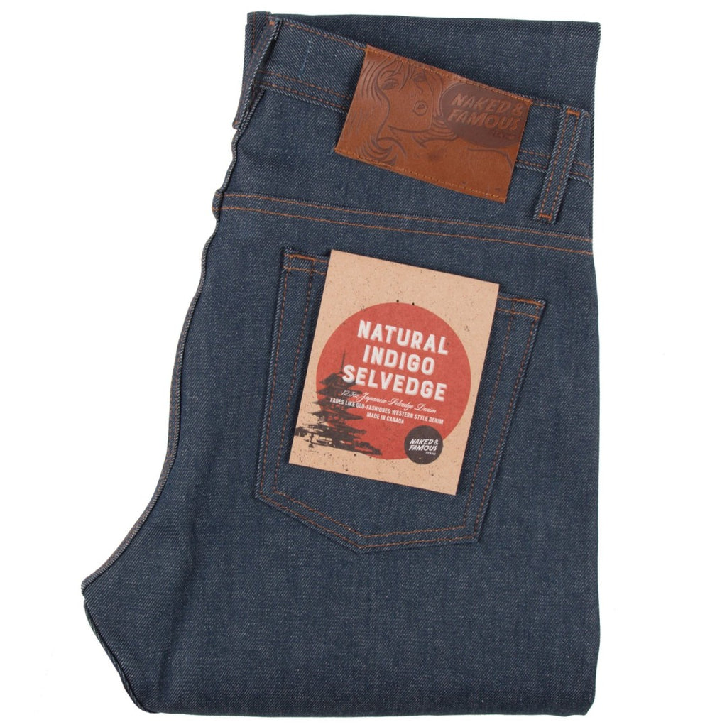 NAKED & FAMOUS NATURAL INDIGO, WEIRD GUY FIT