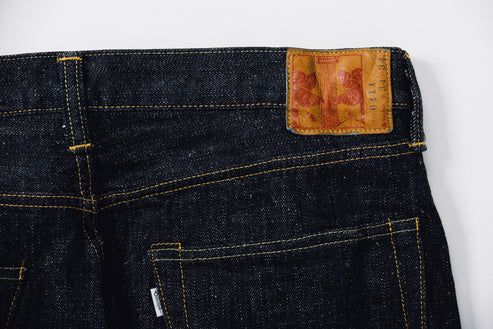 OMOTO 0411 15.5oz Slub Nep Denim - Slim Straight