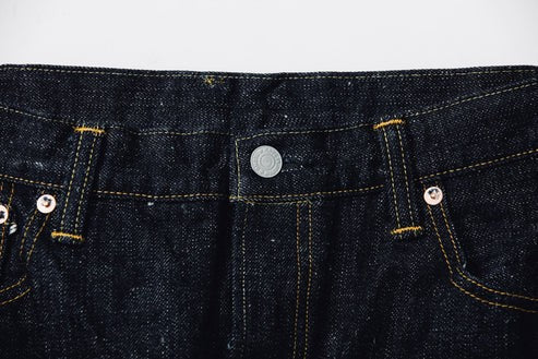 OMOTO 0611 15.5 Oz Slub Nep (Straight Cut)