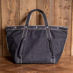 YAMANE INDUSTRIES Lot.9009 Denim Huge Tote 29"