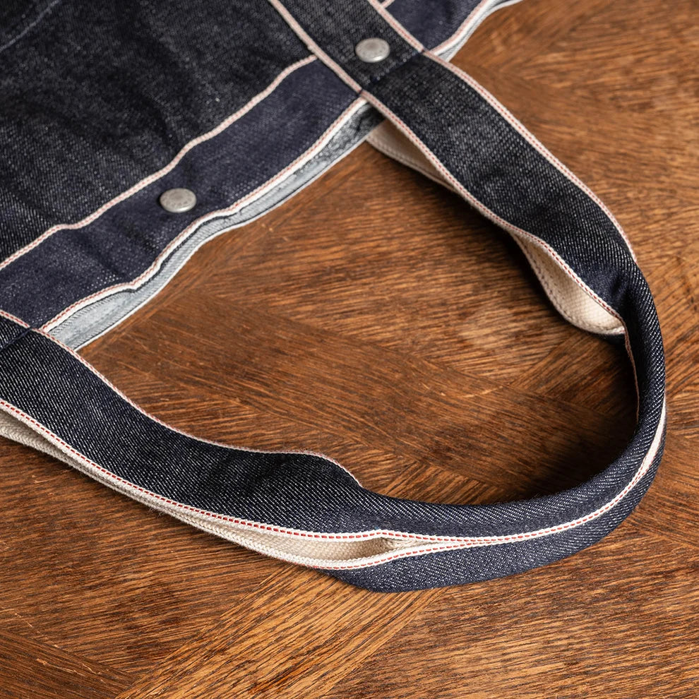 YAMANE INDUSTRIES Lot.9009 Denim Huge Tote 29"