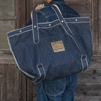YAMANE INDUSTRIES Lot.9009 Denim Huge Tote 29"