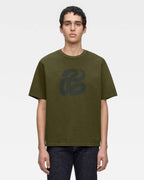 MOMOTARO MXTS1043 HEAVY OUNCE S/S TEE - SNAKE OD