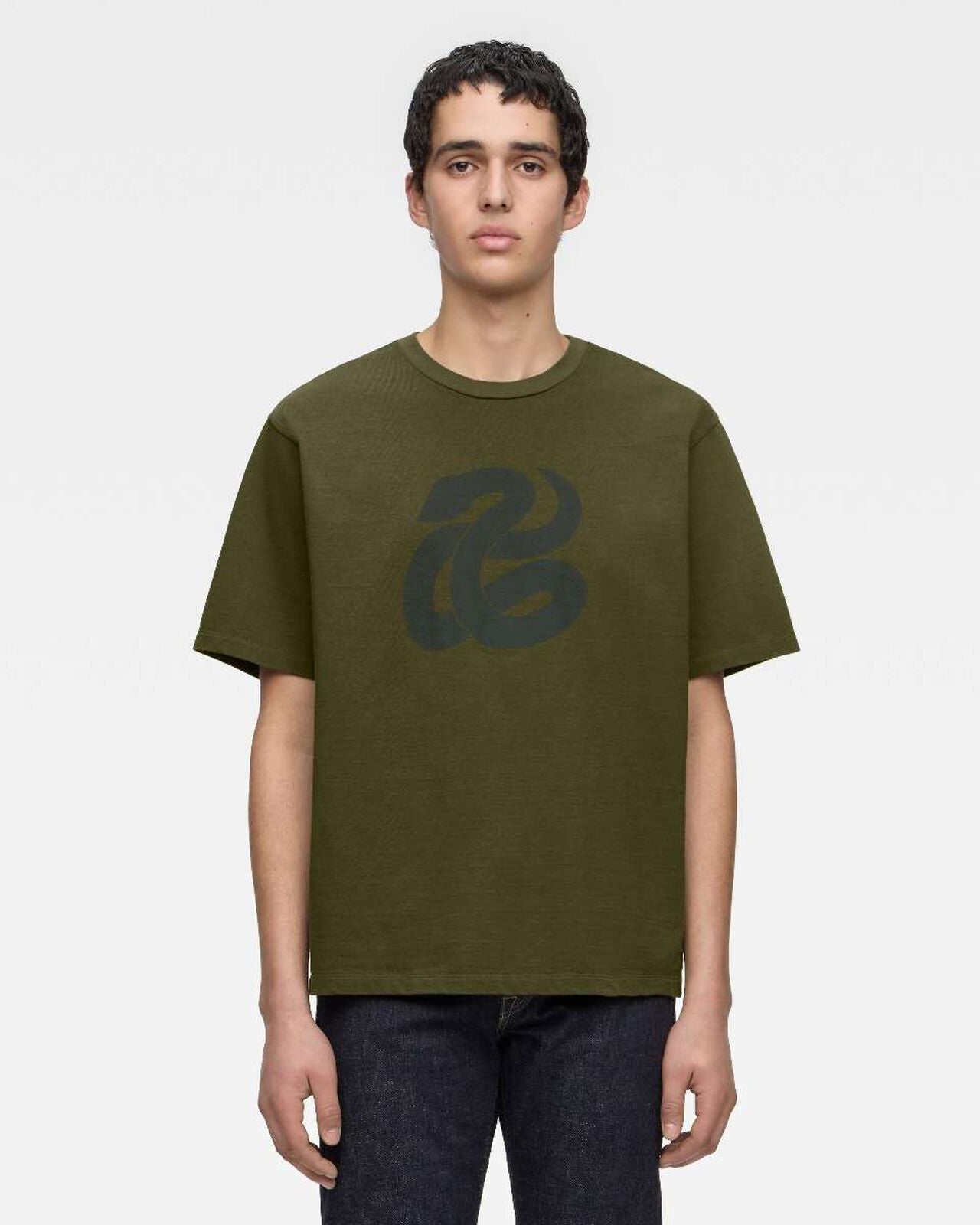 MOMOTARO MXTS1043 HEAVY OUNCE S/S TEE - SNAKE OD