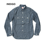 Big John MS003R Selvedge Chambray Work Shirt