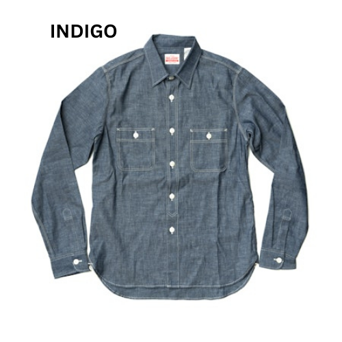 Big John MS003R Selvedge Chambray Work Shirt