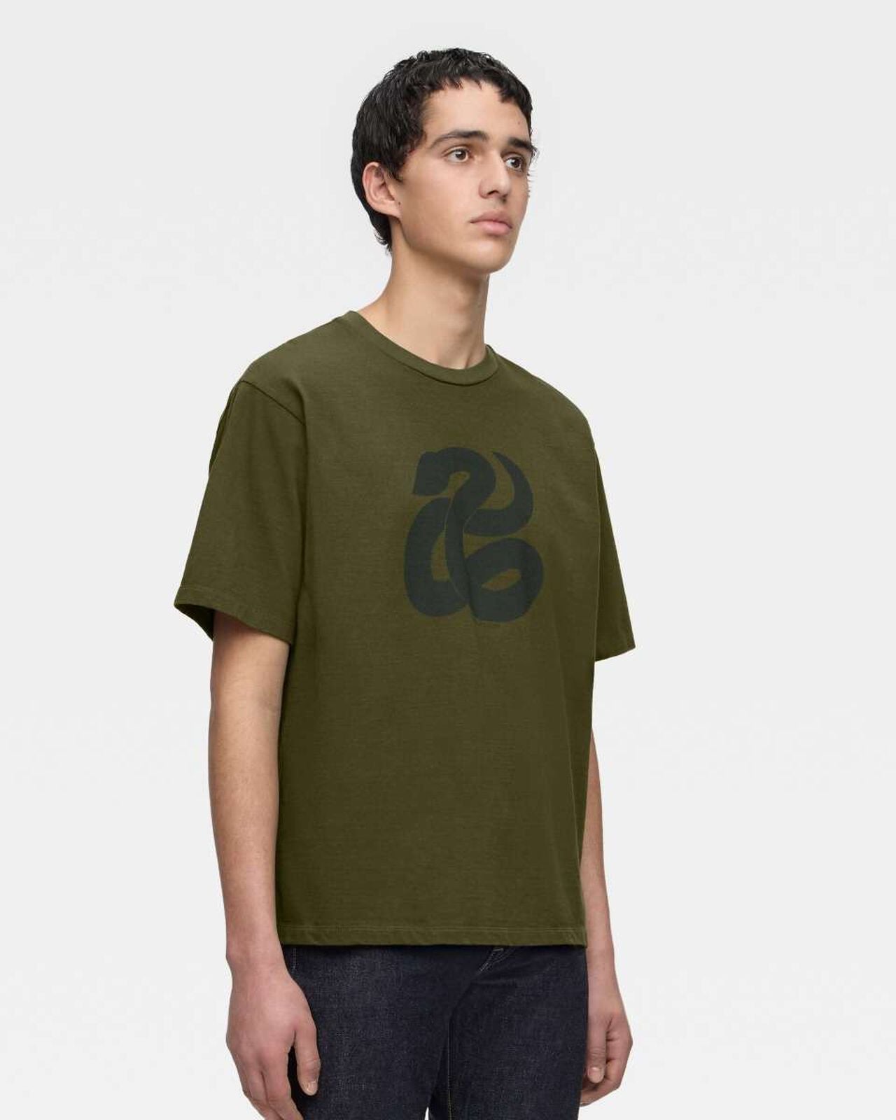 MOMOTARO MXTS1043 HEAVY OUNCE S/S TEE - SNAKE OD