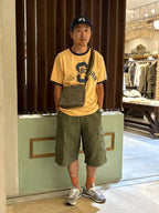 Nigel Cabourn Yellow Ringer T-shirt