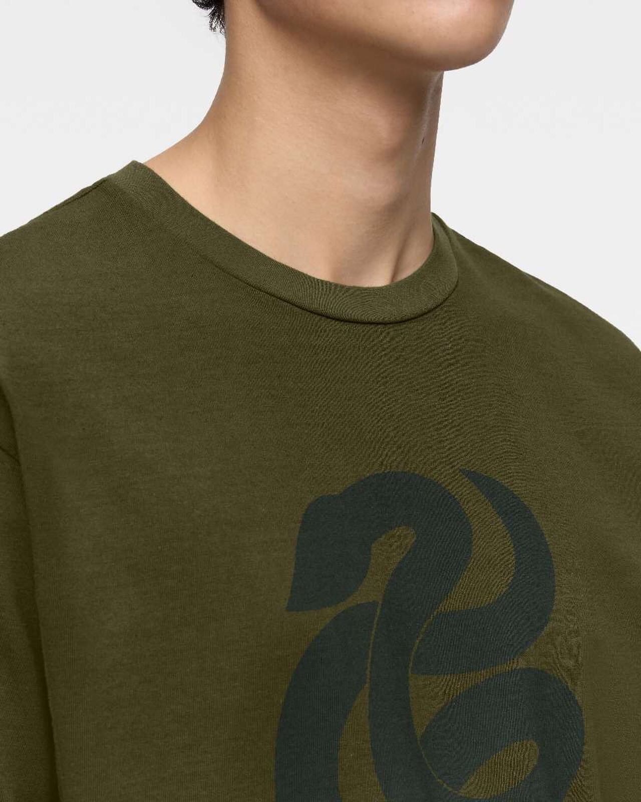 MOMOTARO MXTS1043 HEAVY OUNCE S/S TEE - SNAKE OD