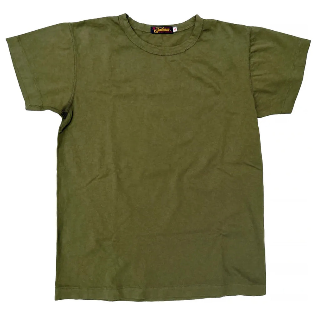 MISTER FREEDOM SKIVVY T-SHIRT JUNGLE GREEN