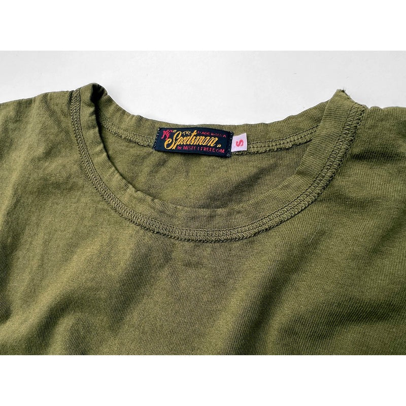 MISTER FREEDOM SKIVVY T-SHIRT JUNGLE GREEN
