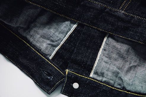 OMOTO 3211 15.5 Oz Slub Nep Denim Type 2 Jacket