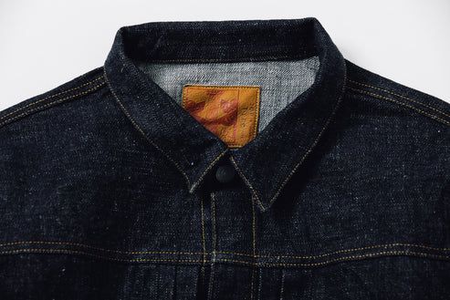 OMOTO 3111 15.5 Oz Slub Nep Denim Type 1 Jacket