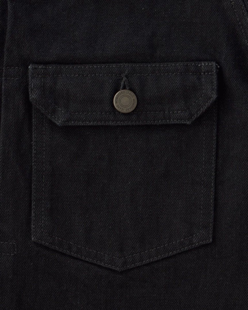 MOMOTARO CLASSIC DENIM JACKET (BLACK) MMGJ1102