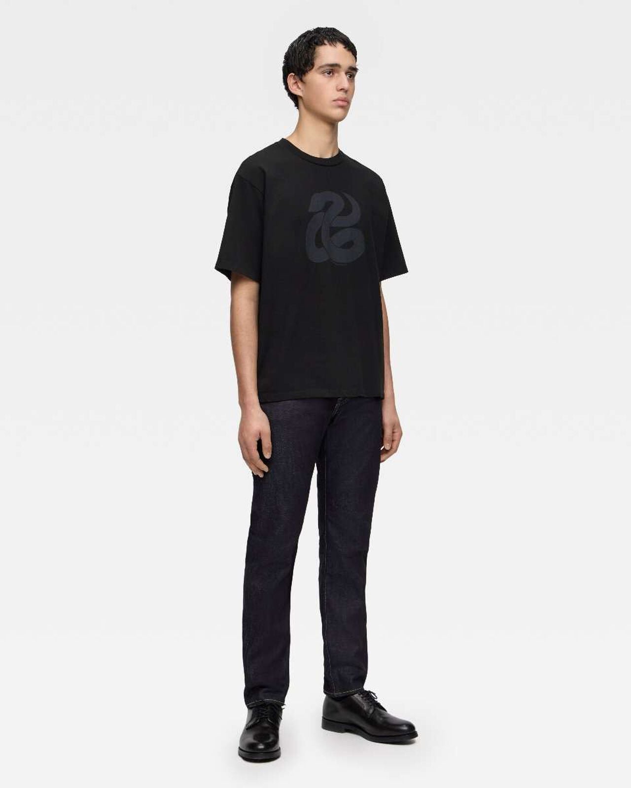 MOMOTARO MXTS1043 HEAVY OUNCE S/S TEE - SNAKE BLK