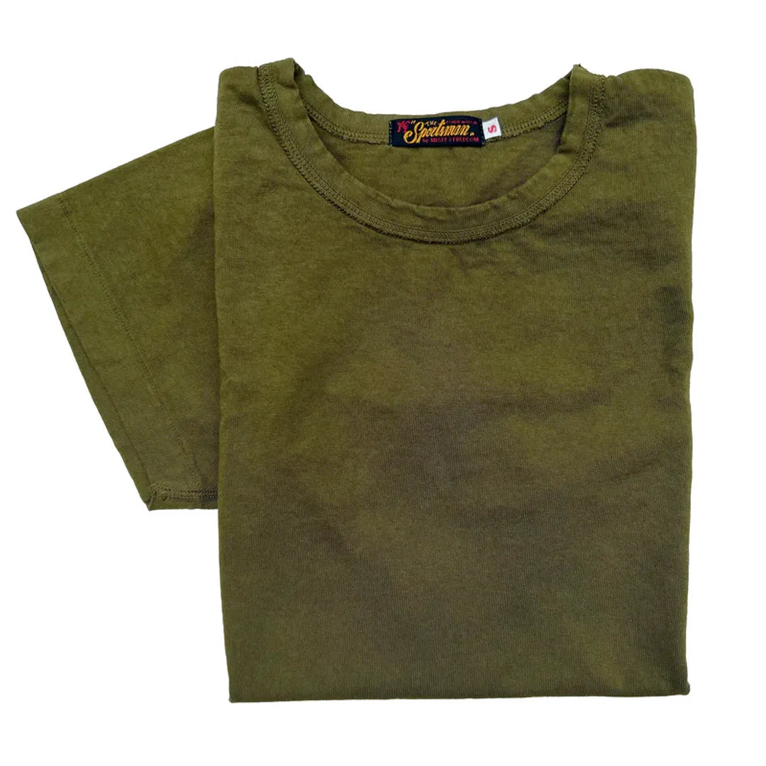 MISTER FREEDOM SKIVVY T-SHIRT JUNGLE GREEN