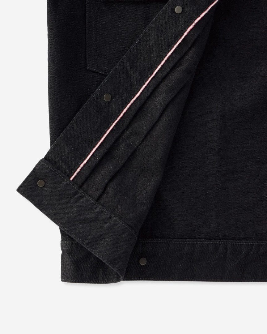 MOMOTARO CLASSIC DENIM JACKET (BLACK) MMGJ1102