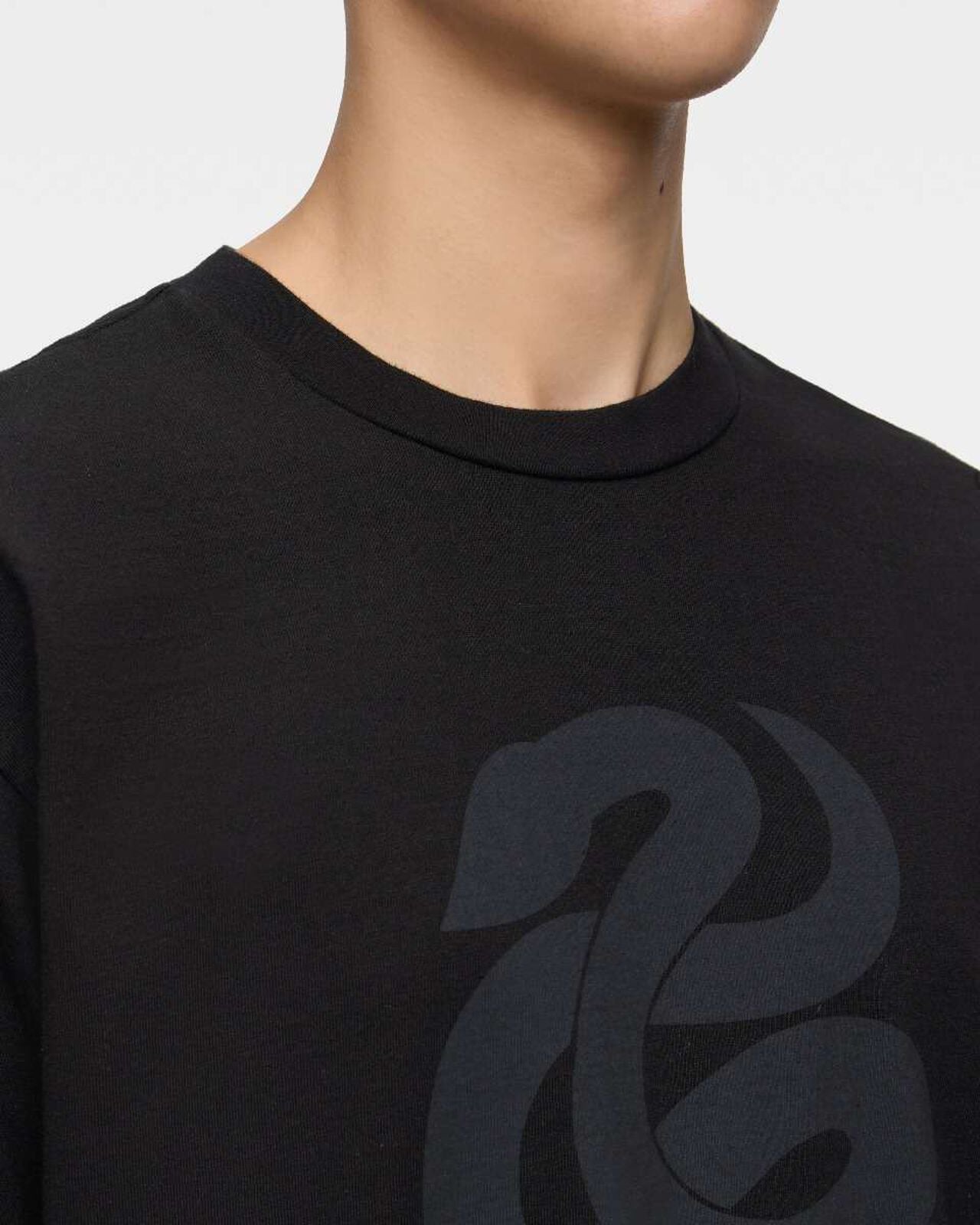 MOMOTARO MXTS1043 HEAVY OUNCE S/S TEE - SNAKE BLK