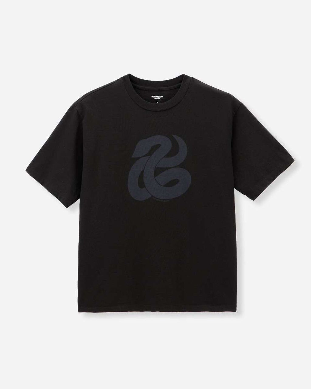 MOMOTARO MXTS1043 HEAVY OUNCE S/S TEE - SNAKE BLK