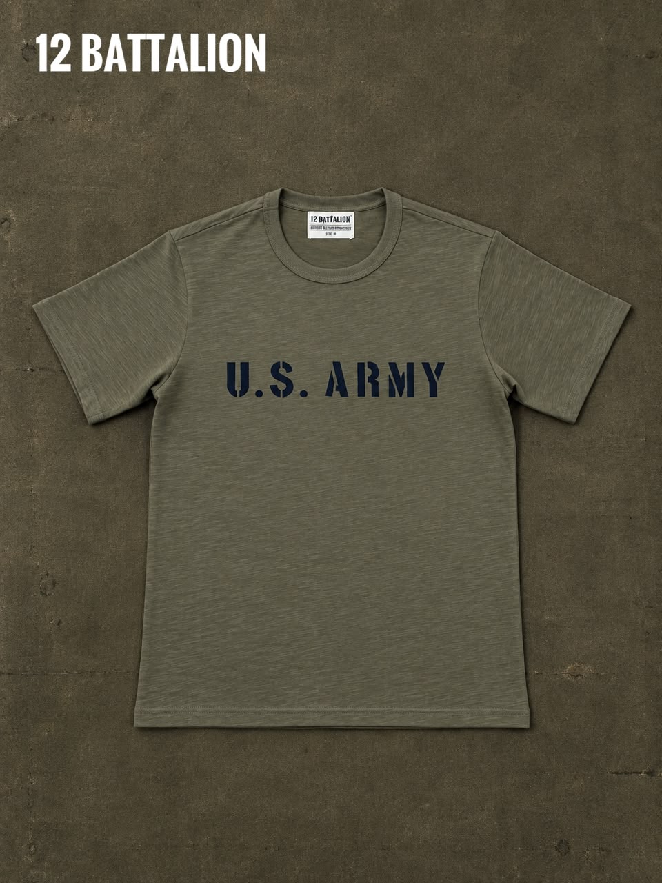12 BATALLION Physical Training Tee 7.5 Oz
