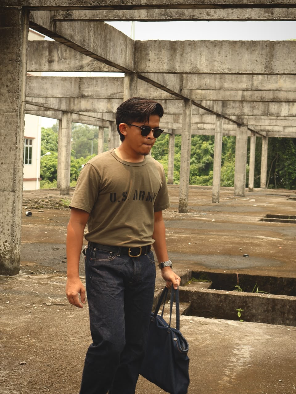 12 BATALLION Physical Training Tee 7.5 Oz