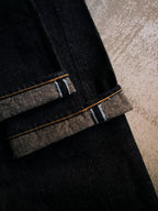 Pure Blue Japan 14 Oz Camel Core Denim Relax Tapered Wash