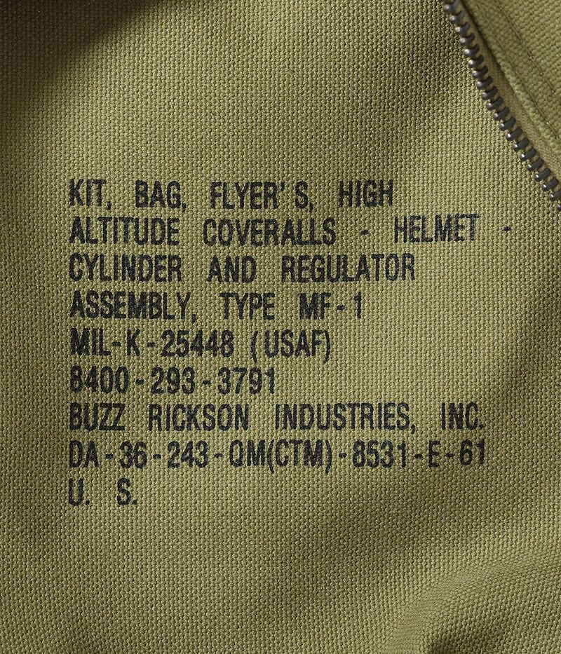 BUZZ RICKSON'S TYPE MF-1 KIT BAG