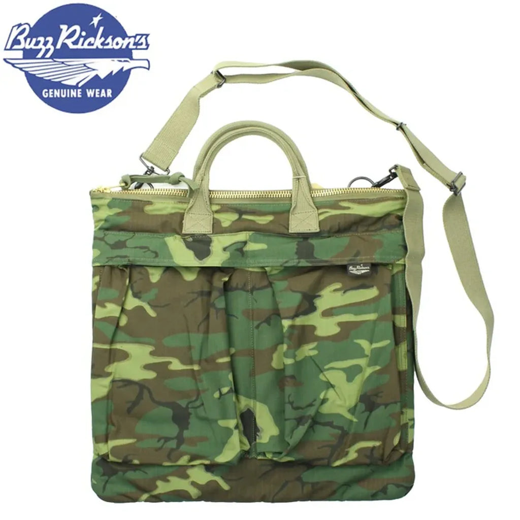 BUZZ RICKSON'S ERDL CAMOUFLAGE HELMET BAG