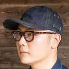 YAMANE INDUSTRIES Lot.9801 Denim Baseball Cap (Plain)