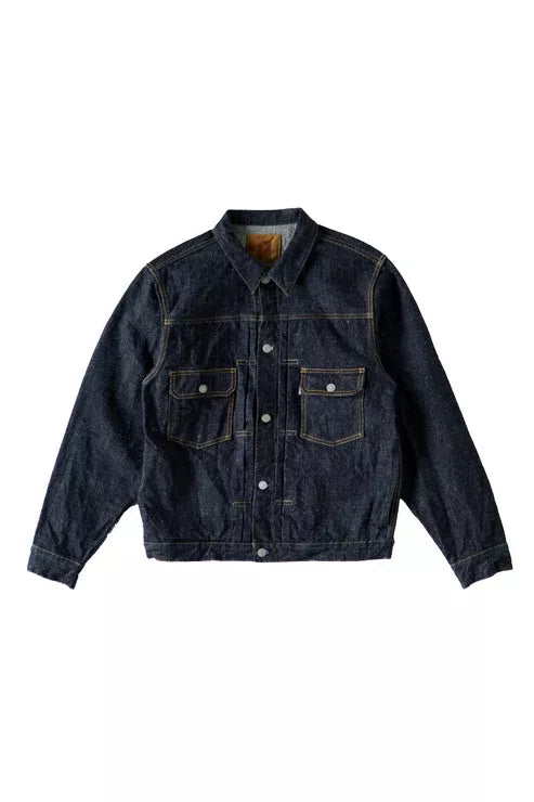 OMOTO 3211 15.5 Oz Slub Nep Denim Type 2 Jacket