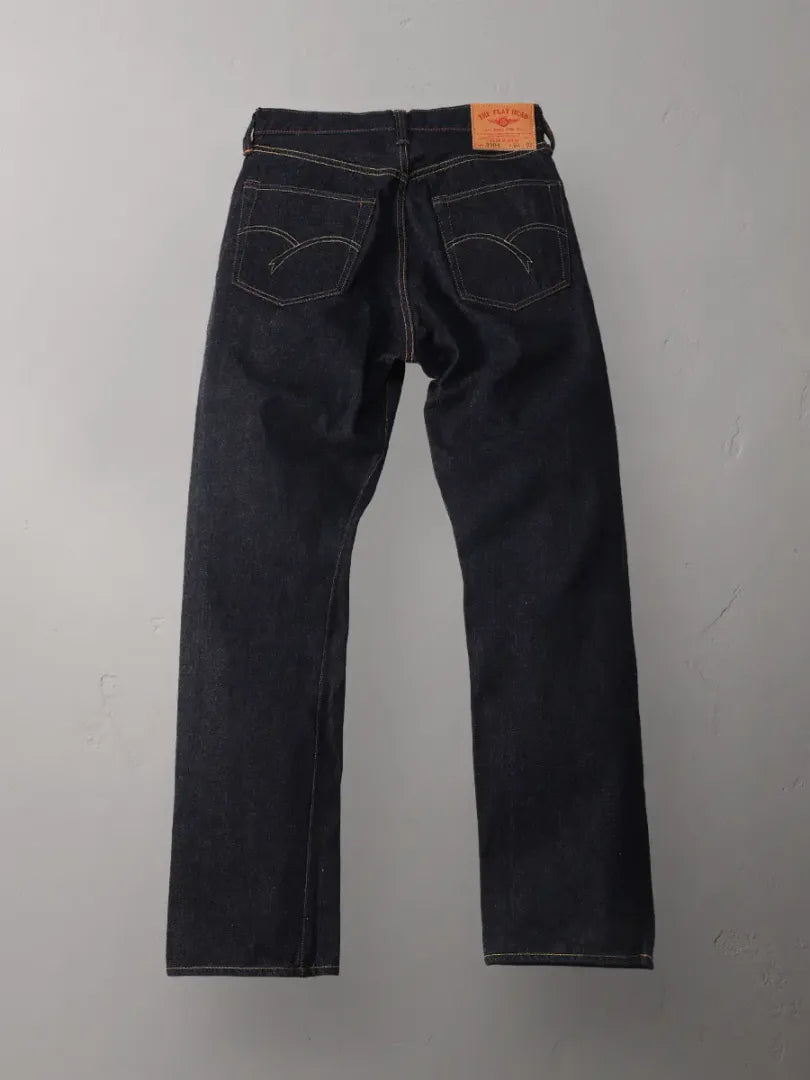 The Flat Head 14.5oz Wide Straight Jeans FN-3004