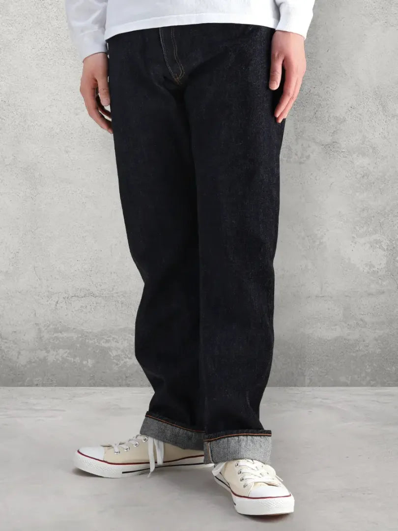 The Flat Head 14.5oz Wide Straight Jeans FN-3004
