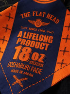The Flat Head 18oz Wide Tapered Jeans FN-8004