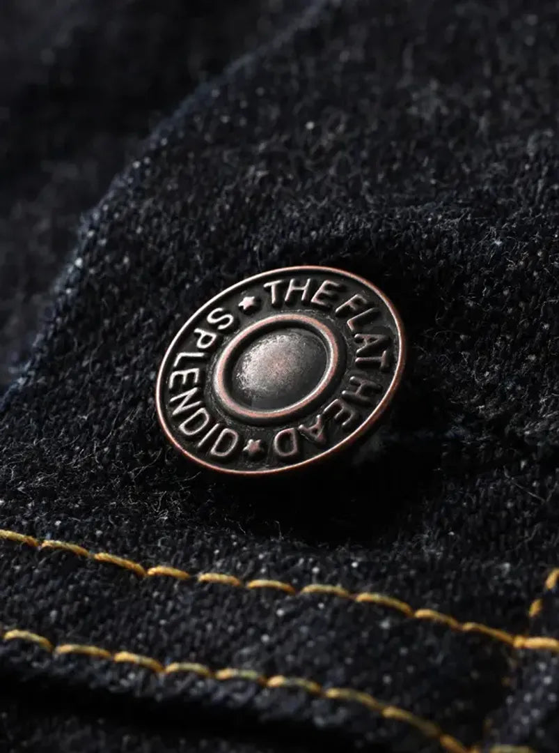 The Flat Head 14.5 Oz Denim Jacket 60's model (Type 3) FN-OJ-D003