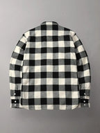 The Flat Head Shirt- Block Check Flannel Western FN-SNW-101L