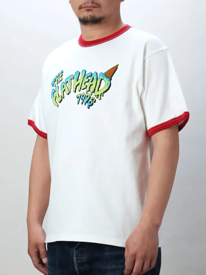 The Flat Head Ringer T-shirt FN-TMR-101