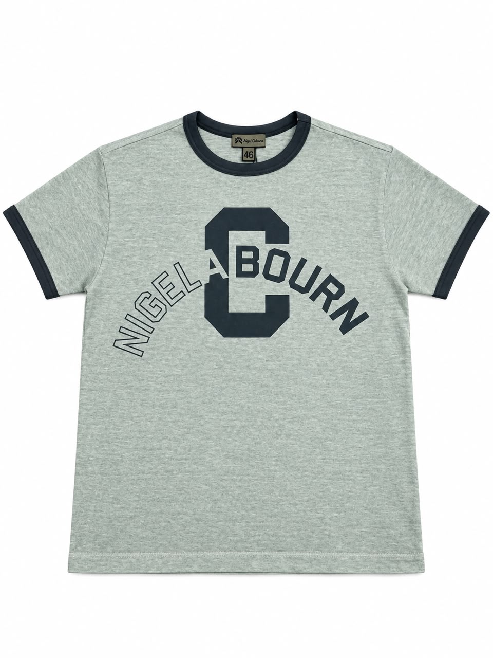 Nigel Cabourn Green Ringer T-Shirt