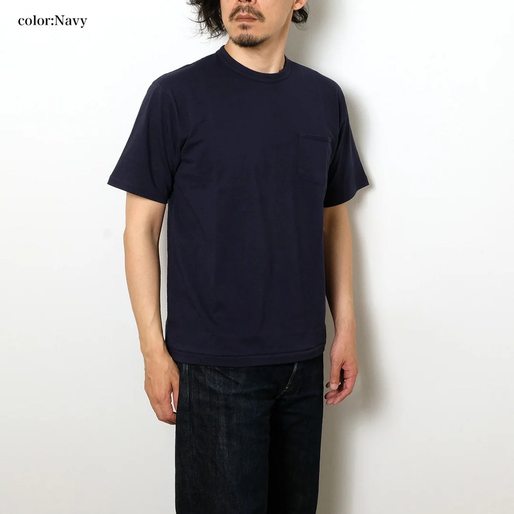 Burgus Plus S/S Pocket Tee HBP-001B Navy