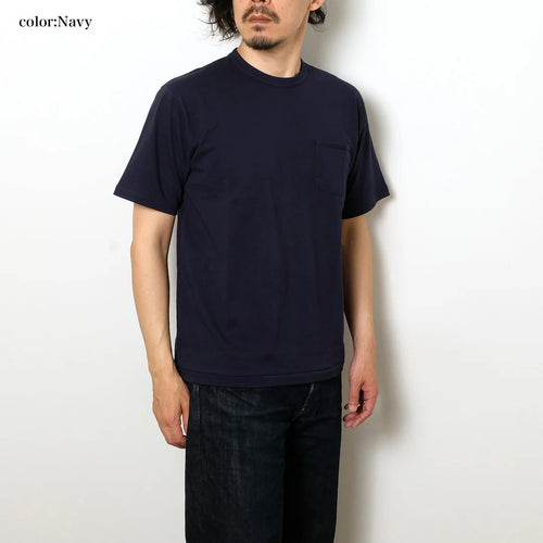 Burgus Plus S/S Pocket Tee HBP-001B Navy