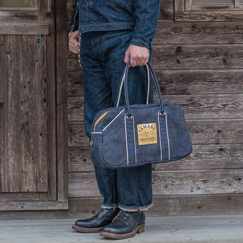 YAMANE INDUSTRIES Lot.9040 Denim Sports Bag 20"