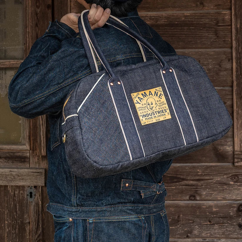 YAMANE INDUSTRIES Lot.9040 Denim Sports Bag 20"