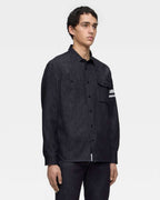 MOMOTARO TRIPLE STITCH DENIM SHIRT (TWO STRIPES)