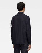 MOMOTARO TRIPLE STITCH DENIM SHIRT (TWO STRIPES)