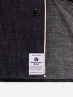 MOMOTARO TRIPLE STITCH DENIM SHIRT (TWO STRIPES)