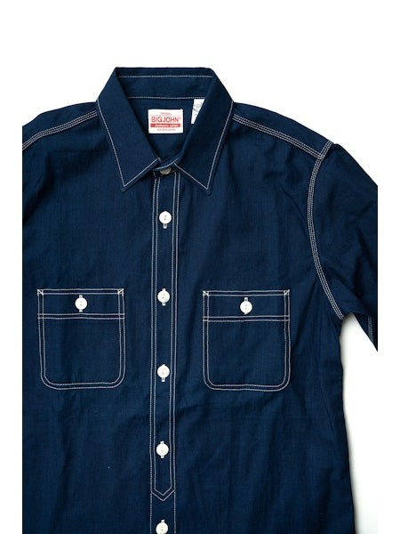 Big John MS003R Selvedge Chambray Work Shirt