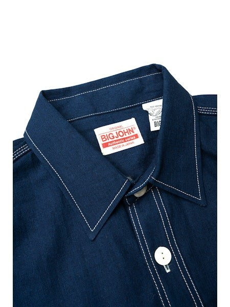 Big John MS003R Selvedge Chambray Work Shirt
