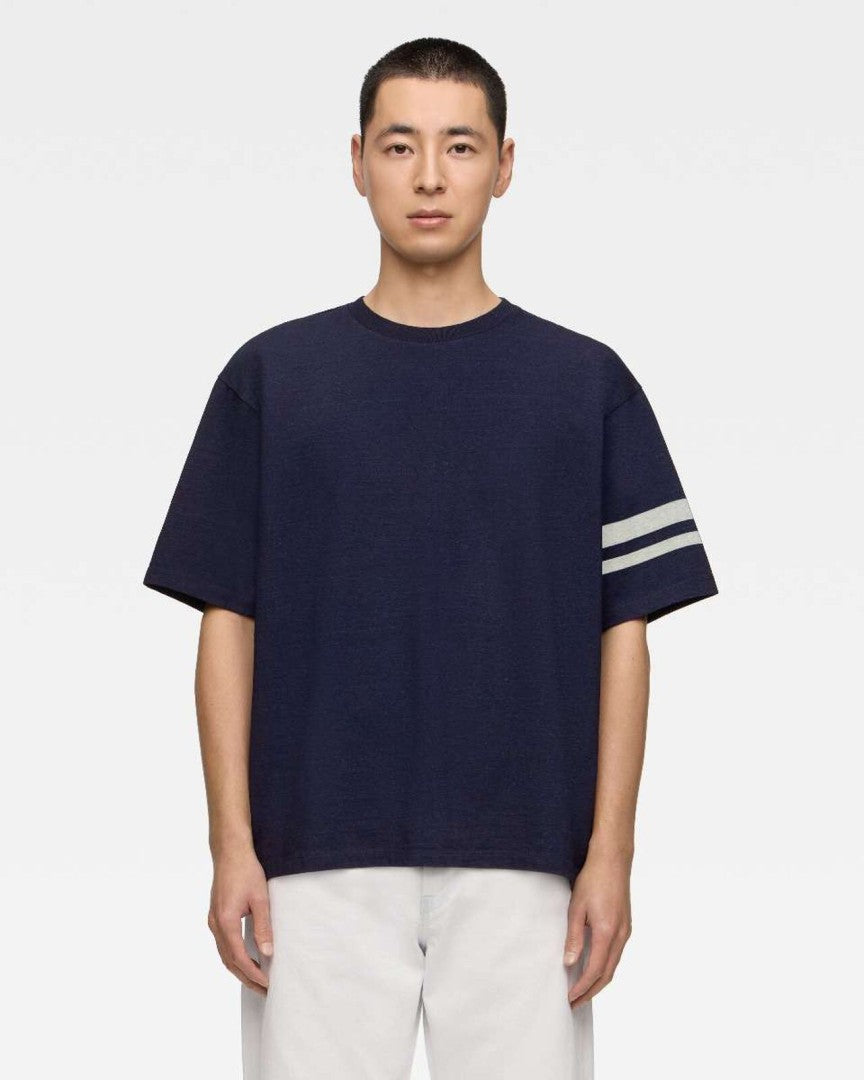 MOMOTARO INDIGO DYED T-SHIRT MXTS6002