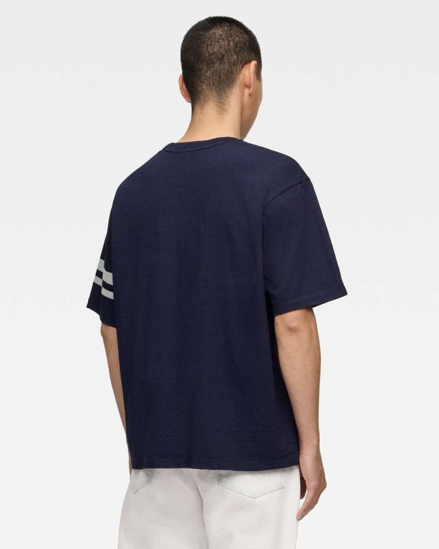 MOMOTARO INDIGO DYED T-SHIRT MXTS6002