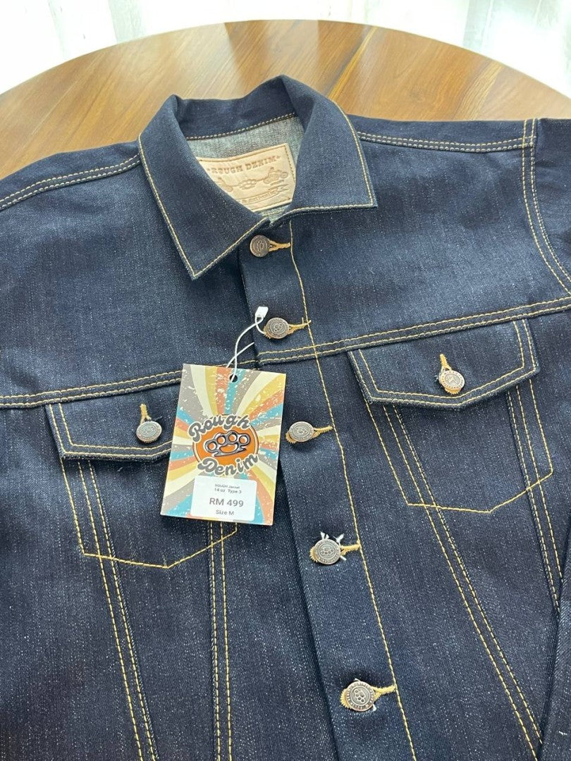 ROUGH Jacket 14 Oz Type 3 selvedge